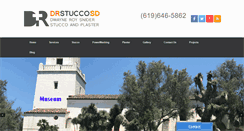 Desktop Screenshot of drstuccosd.com
