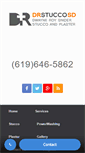 Mobile Screenshot of drstuccosd.com