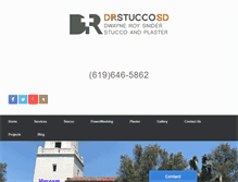 Tablet Screenshot of drstuccosd.com